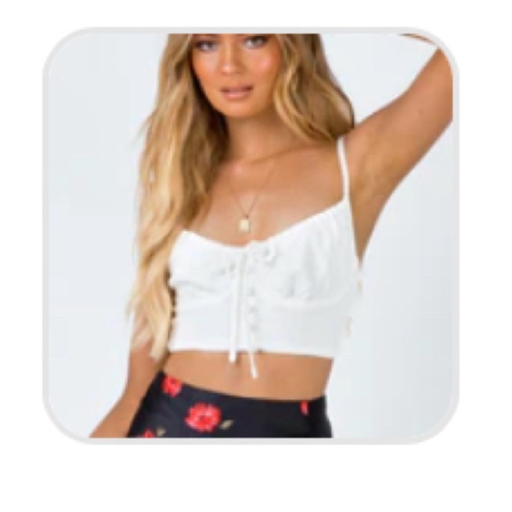 PP Josie top white